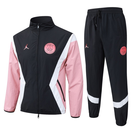 2025-26 Mens PSG black pink Jacket Tracksuit