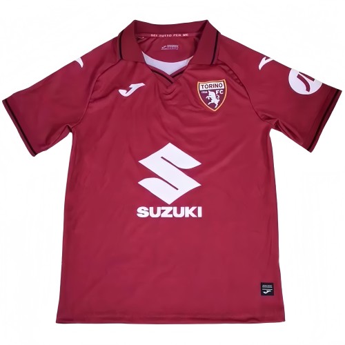 2025-26 Mens Torino Home red Fans Soccer Jersey