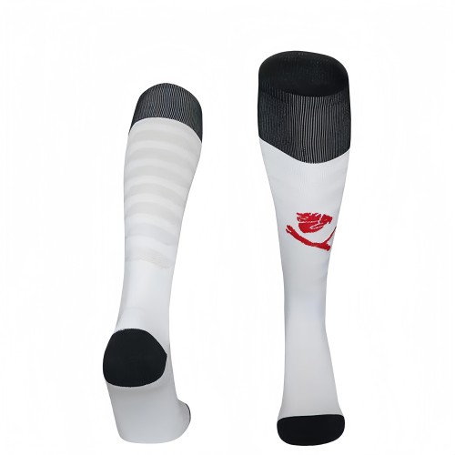 2025-26 AC Milan away white football socks