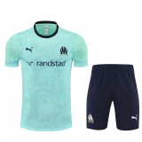 2025-26 Mens Marseille green Training Short Suit