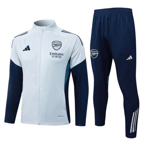 2025-26 Mens Arsenal Grey jacket Tracksuit