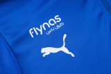 2025-26 Mens Al-Hilal blue Half Pull Tracksuit