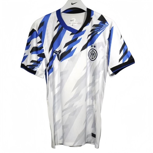 2025-26 Mens Inter Milan White Special Edition Fans Soccer Jersey