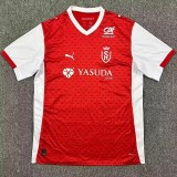2025-26 Mens Stade Reims Home Fans Soccer Jersey