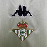 1999-00 Mens  Real Betis away Retro Soccer Jersey