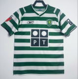 2003-04 Mens  Real Betis home Retro Soccer Jersey