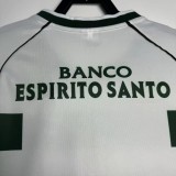2001-03 Mens Real Betis home Retro Soccer Jersey