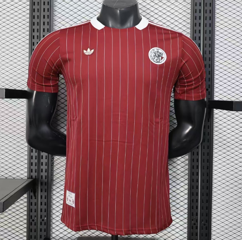 2025-26 Mens Ajax casual style Player version soccer Jersey