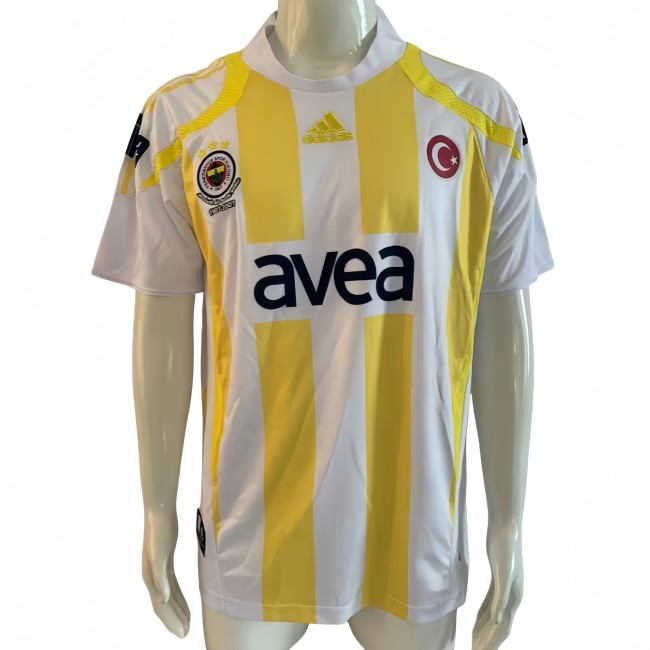 2007-2008  Mens Fenerbahce away Retro Soccer Jersey