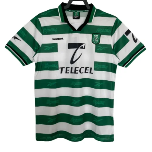 1999-00 Mens Real Betis home Retro Soccer Jersey