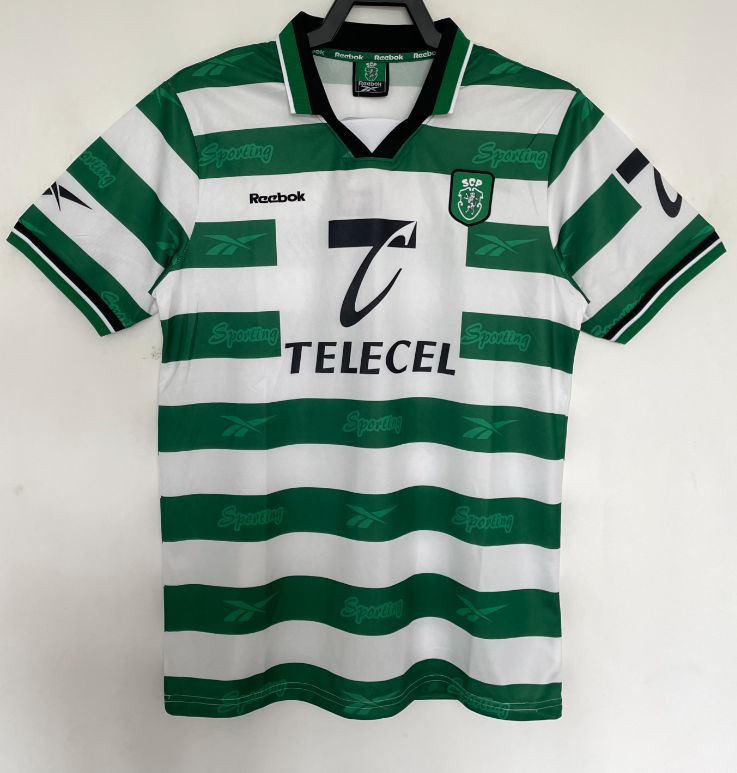 1999-00 Mens Real Betis home Retro Soccer Jersey