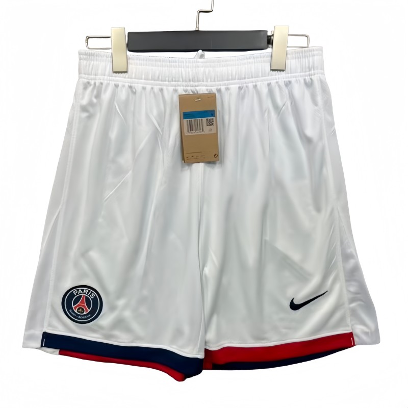 2025-26 Mens PSG away white Shorts Pants