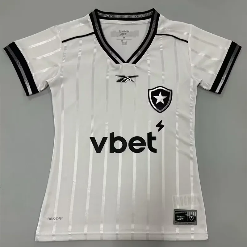 2025-26 Women Botafogo Third Away White Soccer Jersey