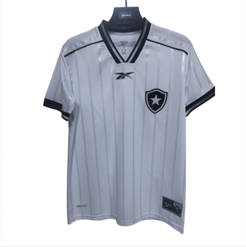 2025-26 Mens  Botafogo Third Away White Soccer Jersey