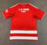 2025-26 Berlin Union home red  Soccer Jersey