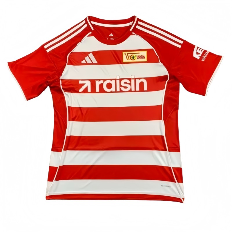 2025-26 Berlin Union home red  Soccer Jersey