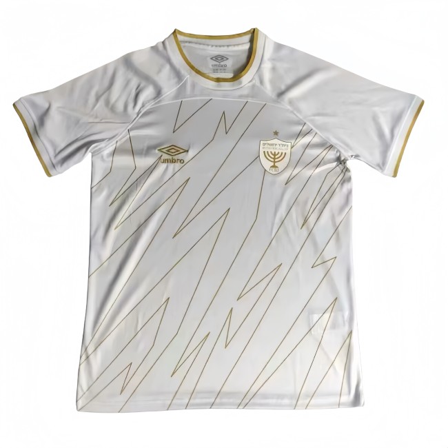 2025-26 Mens Beitar Jerusalem Third Away white soccer jersey