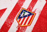 2025-2026  Mens Atletico Madrid red white Training Short Suit