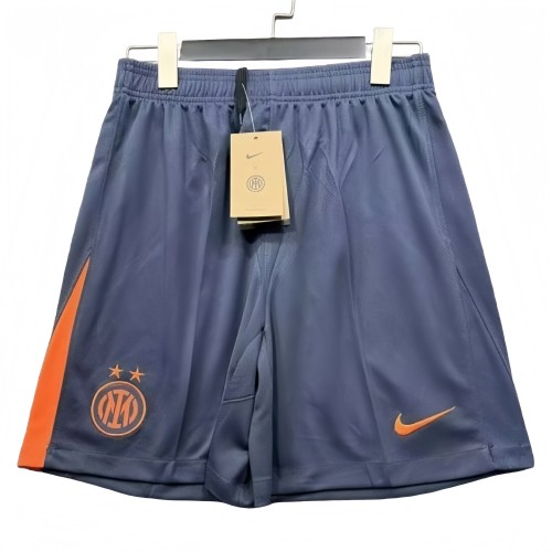 2025-26 Mens Inter Milan Third Away Grey Shorts Pants