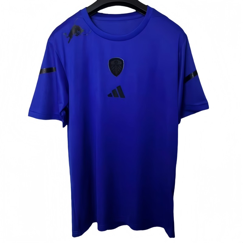2025-26 Mens Leeds United blue soccer Jersey