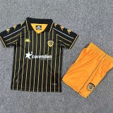2025-26 Kids Hull City away black Soccer Jersey