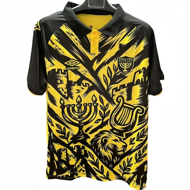 2025-26 Mens Beitar Jerusalem Yellow soccer jersey