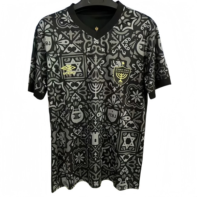 2025-26 Mens Beitar Jerusalem BLACK soccer jersey