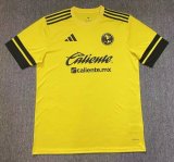 2025/26 Mens Club America pre-match yellow Soccer Jersey
