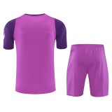 2025-26 Mens Real Madrid goalkeeper pink Training Short Suit