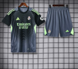 2025-26 Mens Real Madrid goalkeeper grey  Training Short Suit