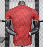 2025-26 Mens Bayern Munich red 125th anniversary Player Version Soccer Jersey