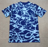 2025-26 Mens Malaga Pre match  blue soccer jersey