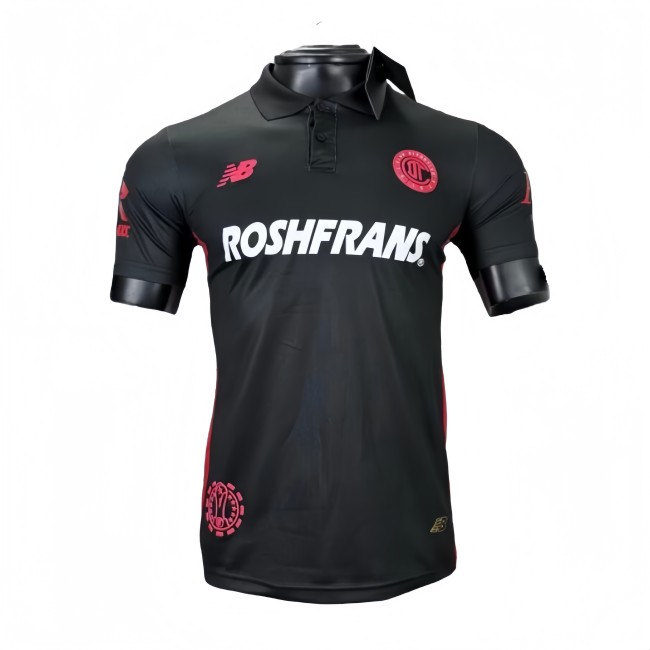 2025-26 Mens Toluca Third away black Player version Soccer Jersey