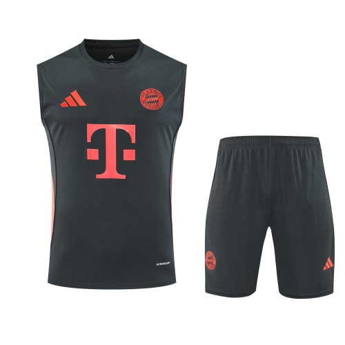 2025-26 Mens Bayern Munich black Vest short training