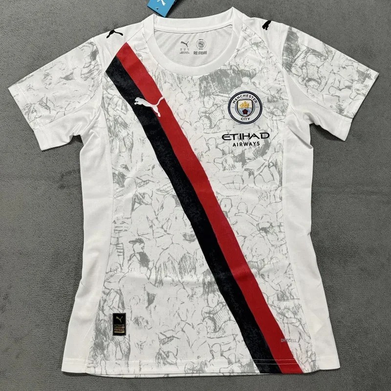 2025/26 Women  Manchester City CWC away  soccer Jersey