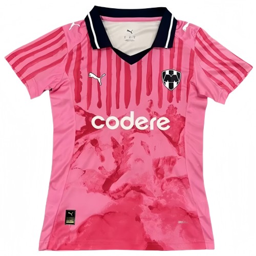 2025-26 Women Monterrey Pink Goalkeeper  Soccer Jersey