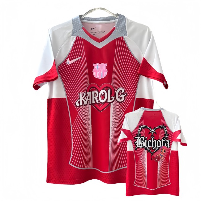 2025-26 Mens Barcelona red Concept Edition  soccer Jersey
