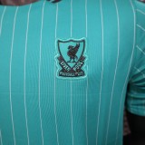 2025-26 Mens LIV casual style  blue Player Version Soccer Jerseyblue