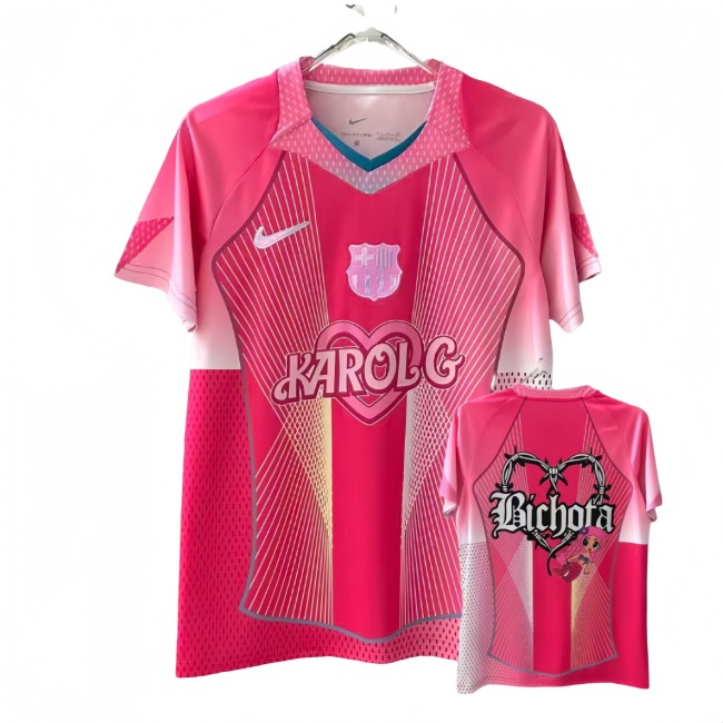 2025-26 Mens Barcelona Pink  Concept Edition  soccer Jersey