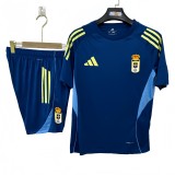 2025-26 Mens  Real Oviedo  blue short training suit