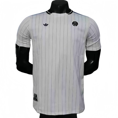 2025-26 Mens Newcastle white casual style Player version Jersey