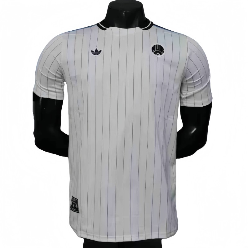 2025-26 Mens Newcastle white casual style Player version Jersey