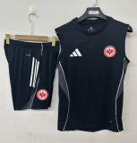2025-26 Mens Frankfurt black  vest short training suit