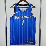 25-26 Magic HARDAWAY #1 Blue Top Quality Hot Pressing NBA Jersey(条纹)