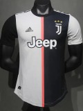 2019-2020 Mens Juventus Home Player Version Retro Soccer Jersey