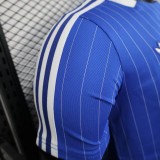 2025-26 Mens Chelsea casual style  Player  version blue Soccer Jersey