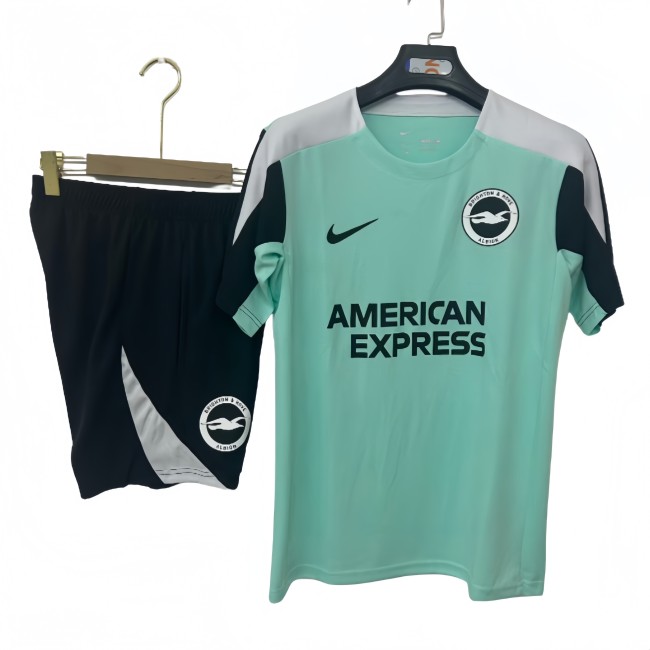 2025-26 Mens Brighton green short training suit