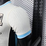 2025-26 Mens Ittihad away white  Player version soccer jersey