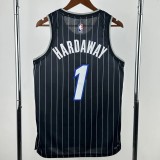 25-26 Magic HARDAWAY #1 Black Top Quality Hot Pressing NBA Jersey (Trapeze Edition) 飞人版