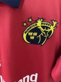 2025 MUNSTER Red Polo Rugby Jersey (有领)